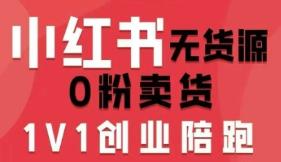 小红书无货源0粉电商课，开店准备、选品策略、笔记撰写、视频剪辑、数据分析、账号打造、资料文档(更新26年6月22日)