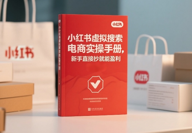 小红书⁠‬⁠‌‬⁠‬‍‍‌‬‌‍⁠‌⁠⁠‬‬‌‍虚拟搜索电商实操手册，新手直接抄就能盈利